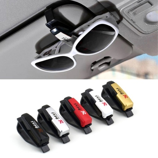 6 soportes para lentes de sol para visera solar de automóvil, soporte para  anteojos de automóvil, soporte para gafas, clip para tarjetas de boletos
